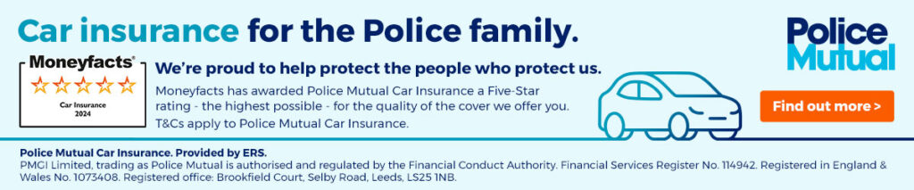 Police Mutual car insurance banner