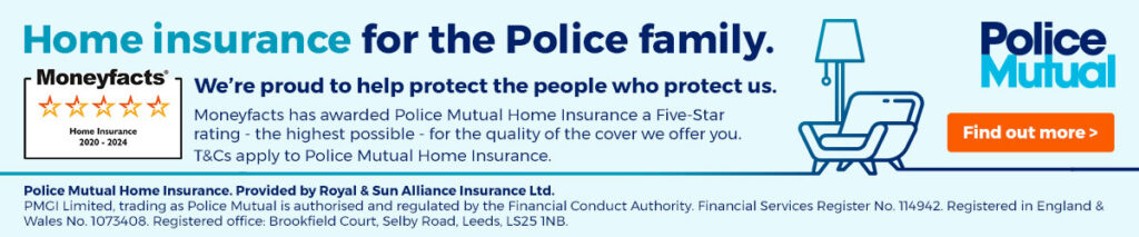 Police Mutual home insurance banner